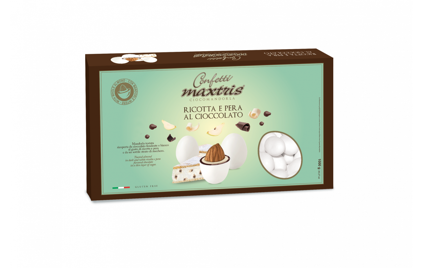 MAXTRIS - CONFETTI RICOTTA PERA E CIOCCOLATO gr.1000