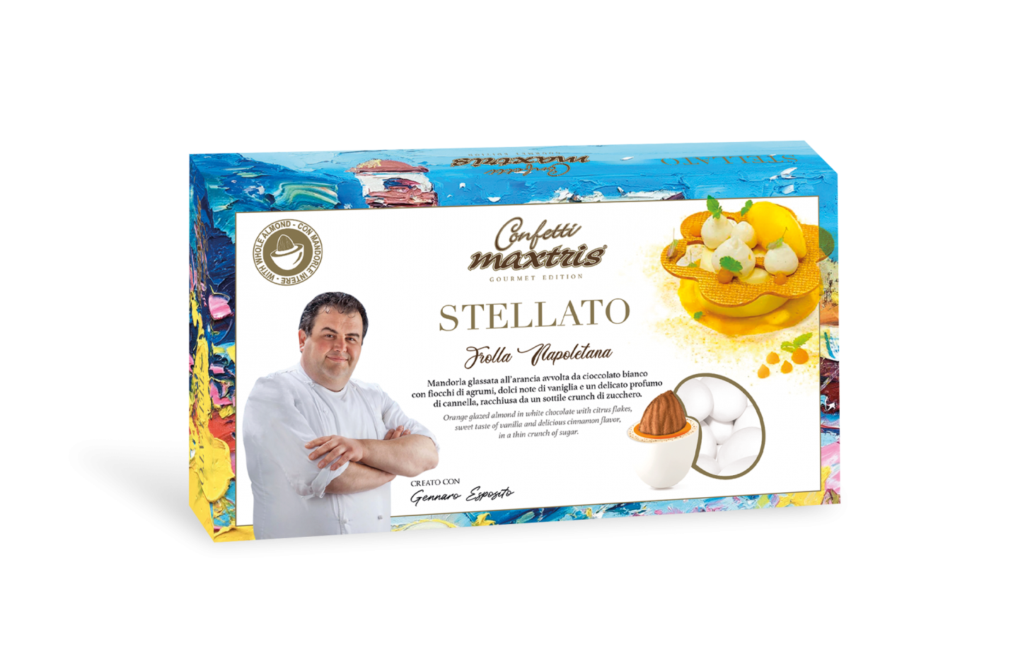 MAXTRIS - CONFETTI STELLATO FROLLA NAPOLETANA GR.1000