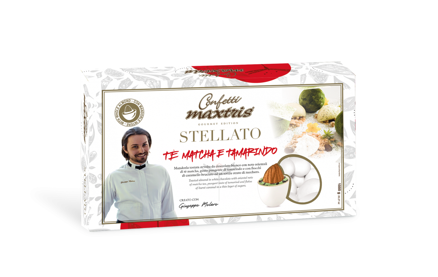 MAXTRIS - CONFETTI STELLATO THE' MATCHA E TAMARINDO GR.1000