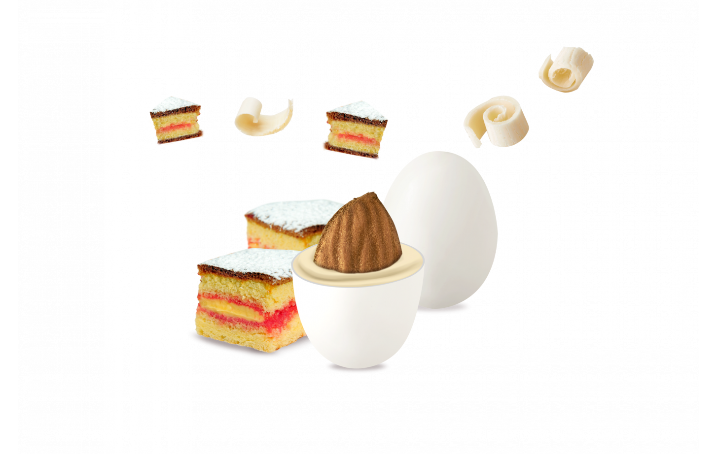 MAXTRIS - CONFETTI ZUPPA INGLESE gr.1000 - immagine 2