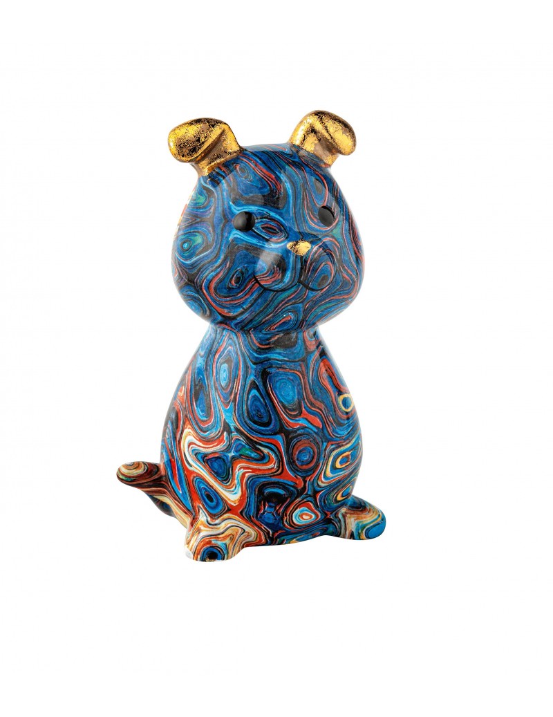 BRANDANI - SALVADANAIO CAGNOLINO DECORI ASS.TI DOLOMITE - immagine 4