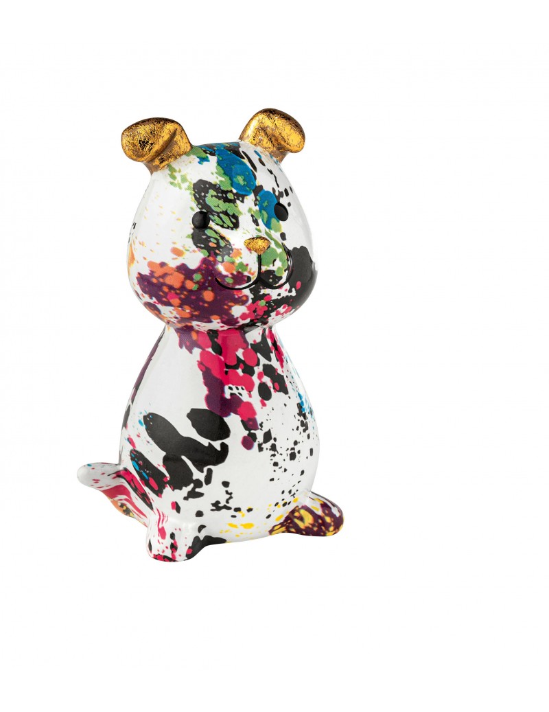 BRANDANI - SALVADANAIO CAGNOLINO DECORI ASS.TI DOLOMITE - immagine 3