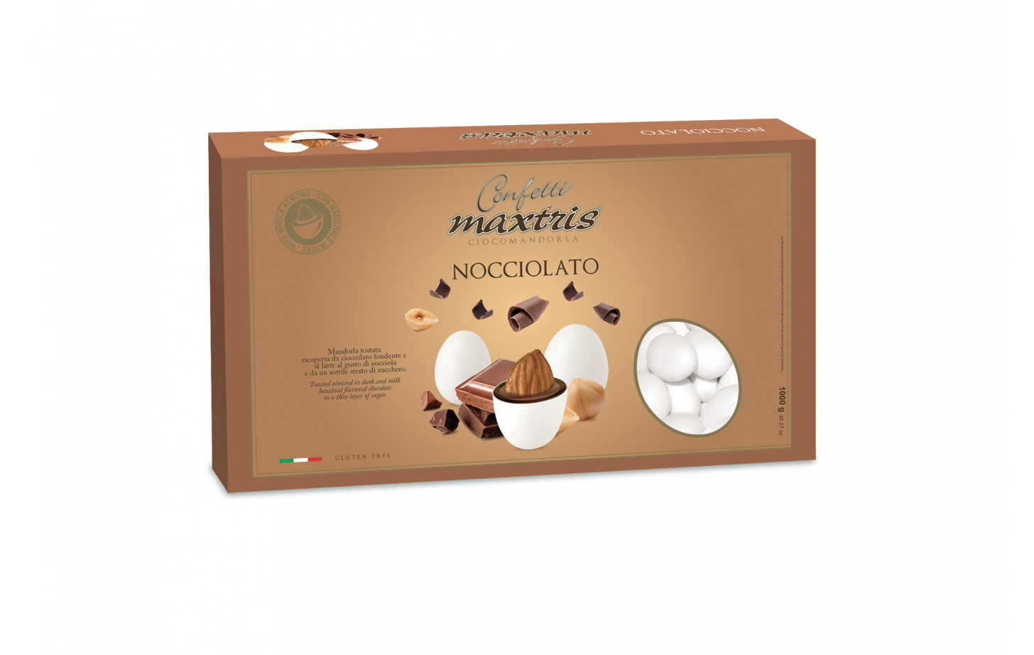 MAXTRIS - CONFETTI NOCCIOLATO gr.1000