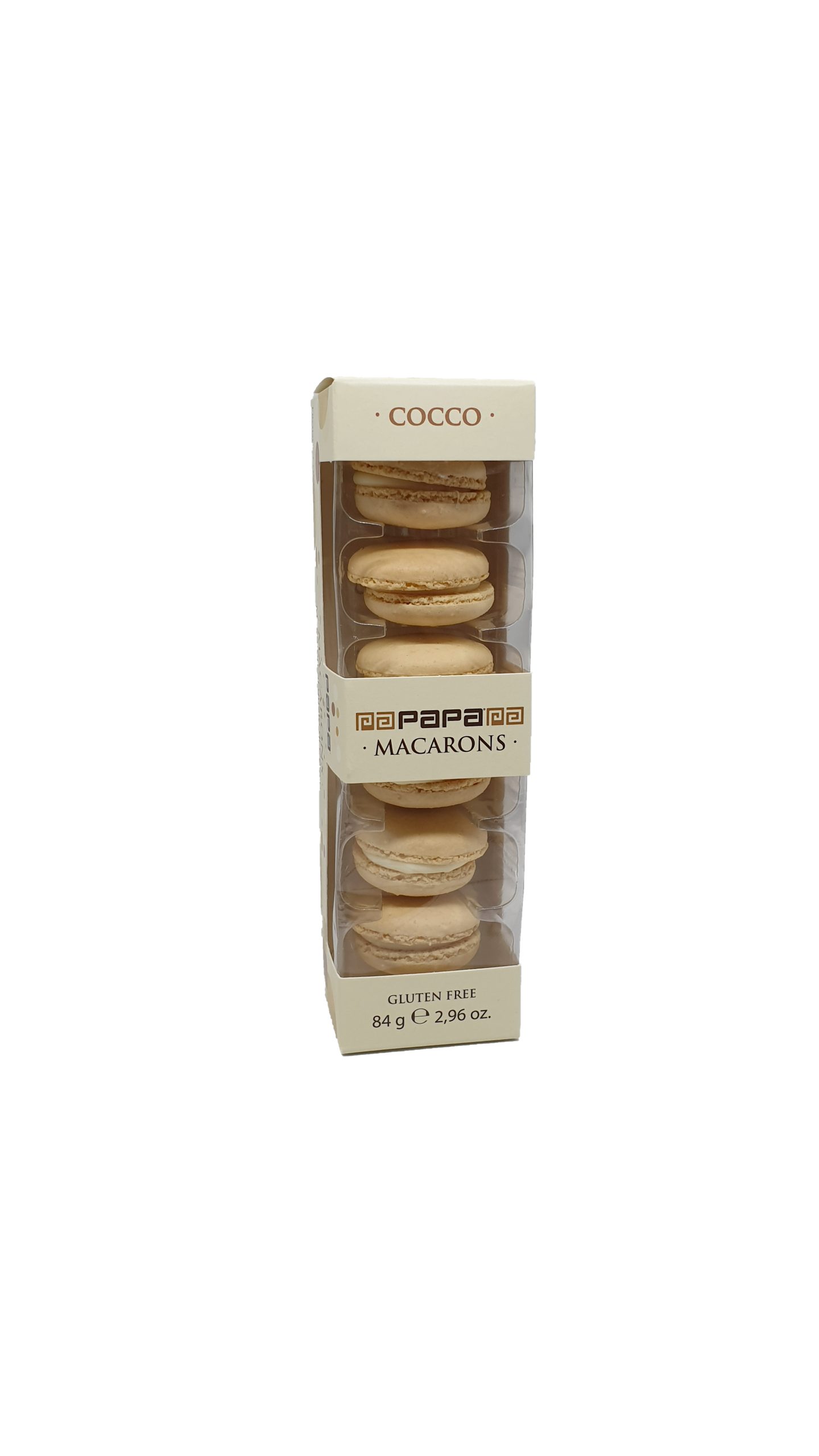 PAPA - ASTUCCIO 6 pezzi MACARON COCCO
