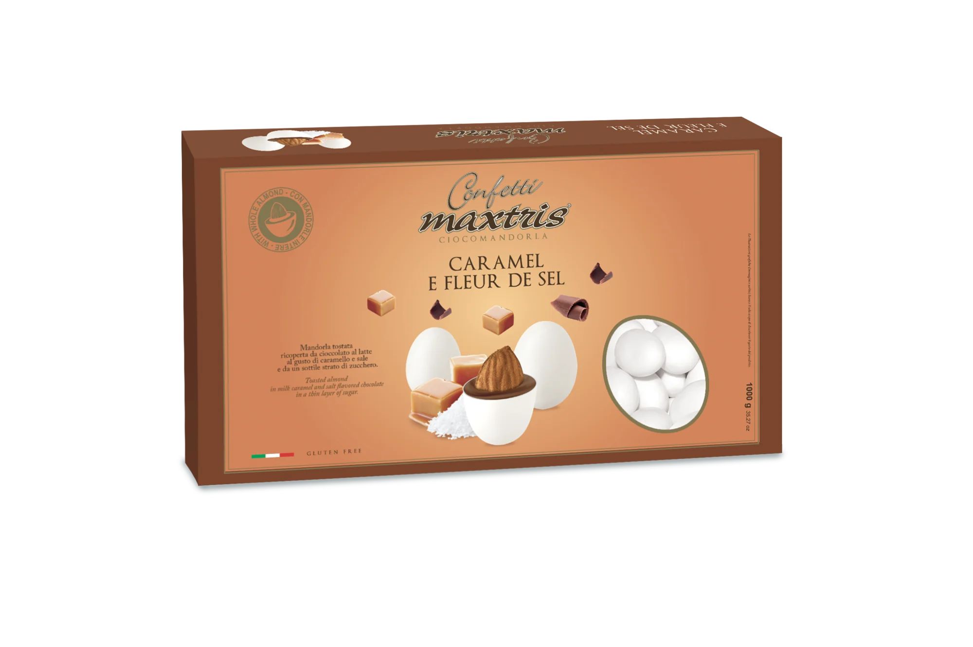 MAXTRIS - CONFETTI CARAMEL E FLEUR DE SEL gr.1000