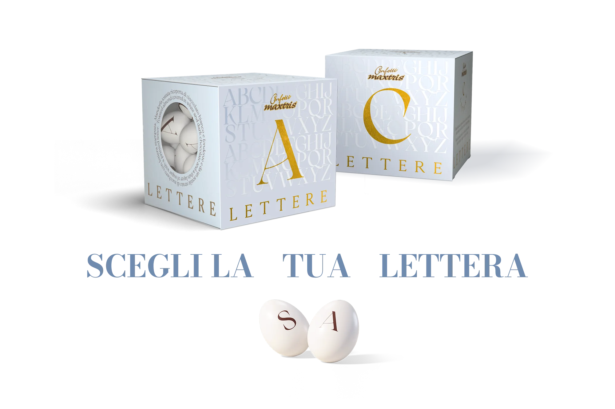 Maxtris - Confetti Lettere